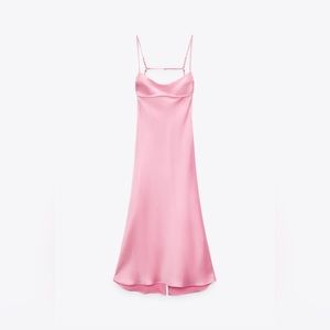 Viral zara pink dress